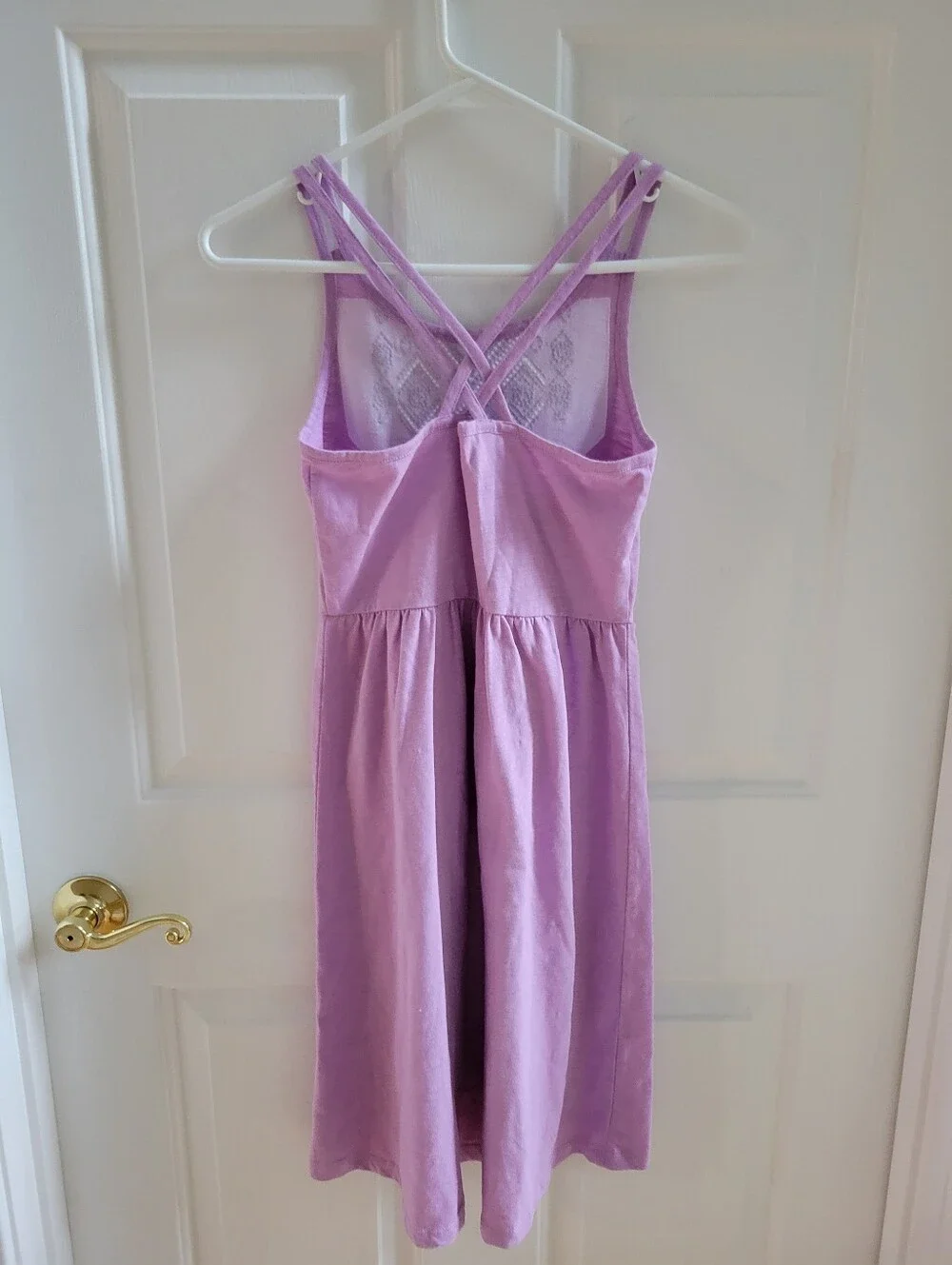 Gymboree Sundresses Lot of 2 Lilac & Leopard Gorls Size M 8